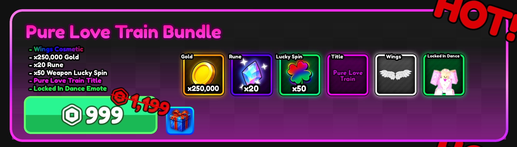 Pure Love Train Bundle